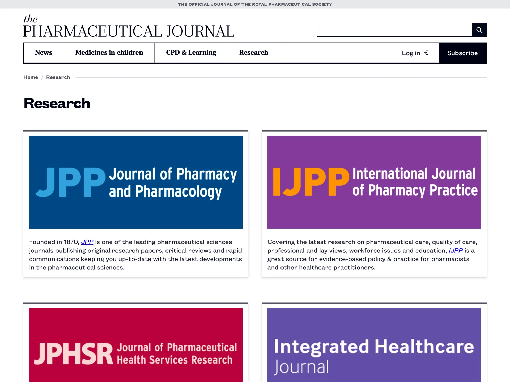 The Pharmaceutical Journal 3