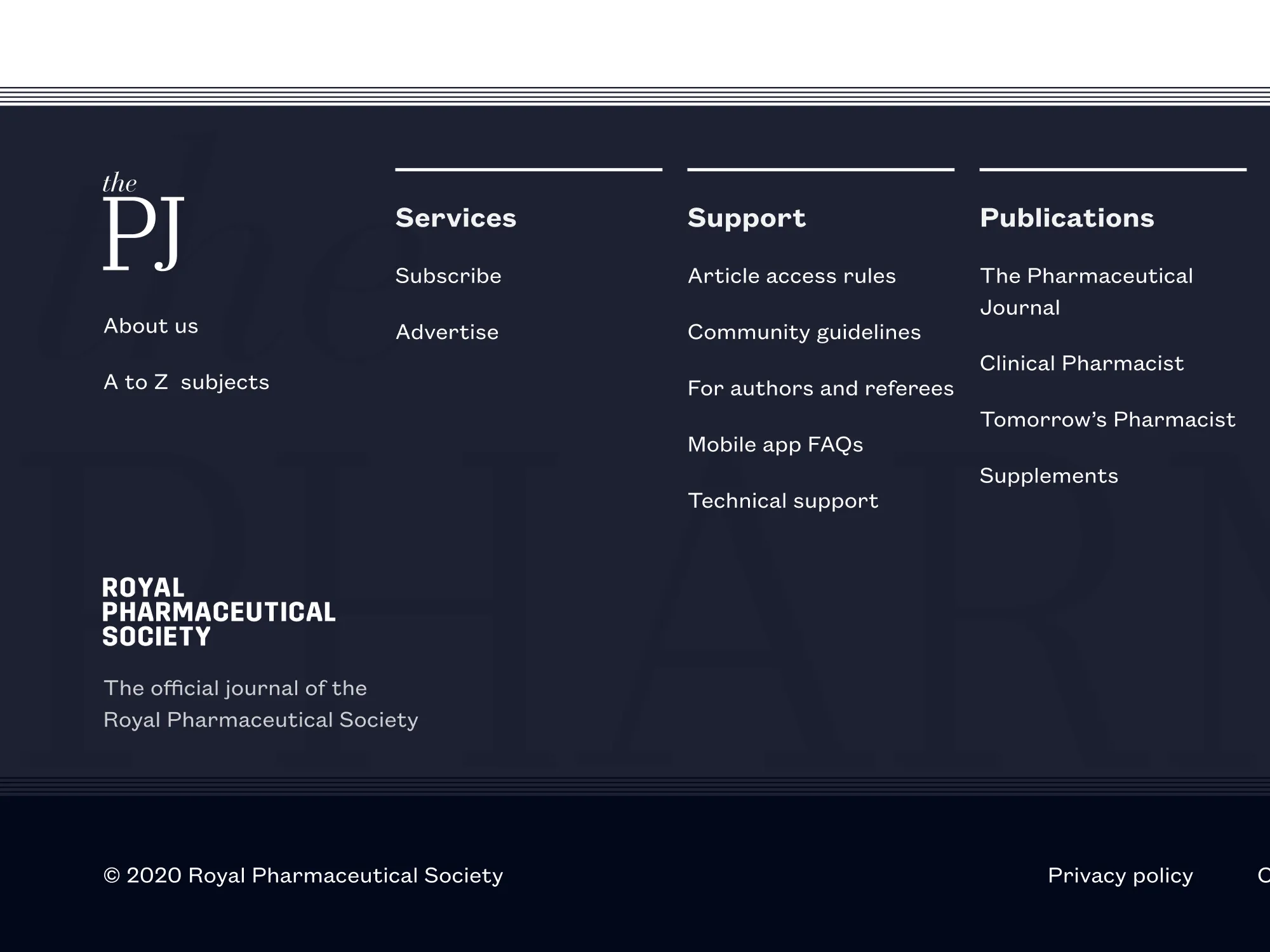 The Pharmaceutical Journal 5